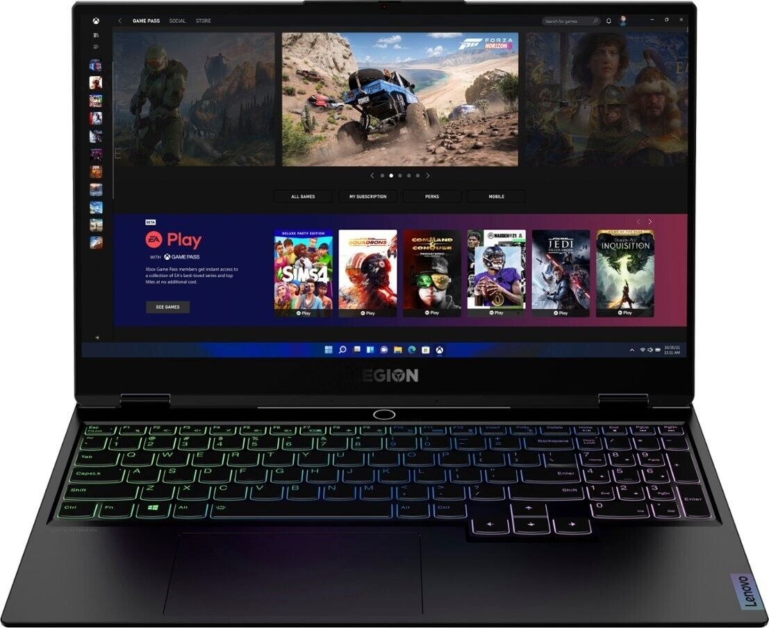 Lenovo Legion Slim 7 15" RTX 3060 AMD Ryzen 7 512GB SSD 16GB Ram Gaming Laptop