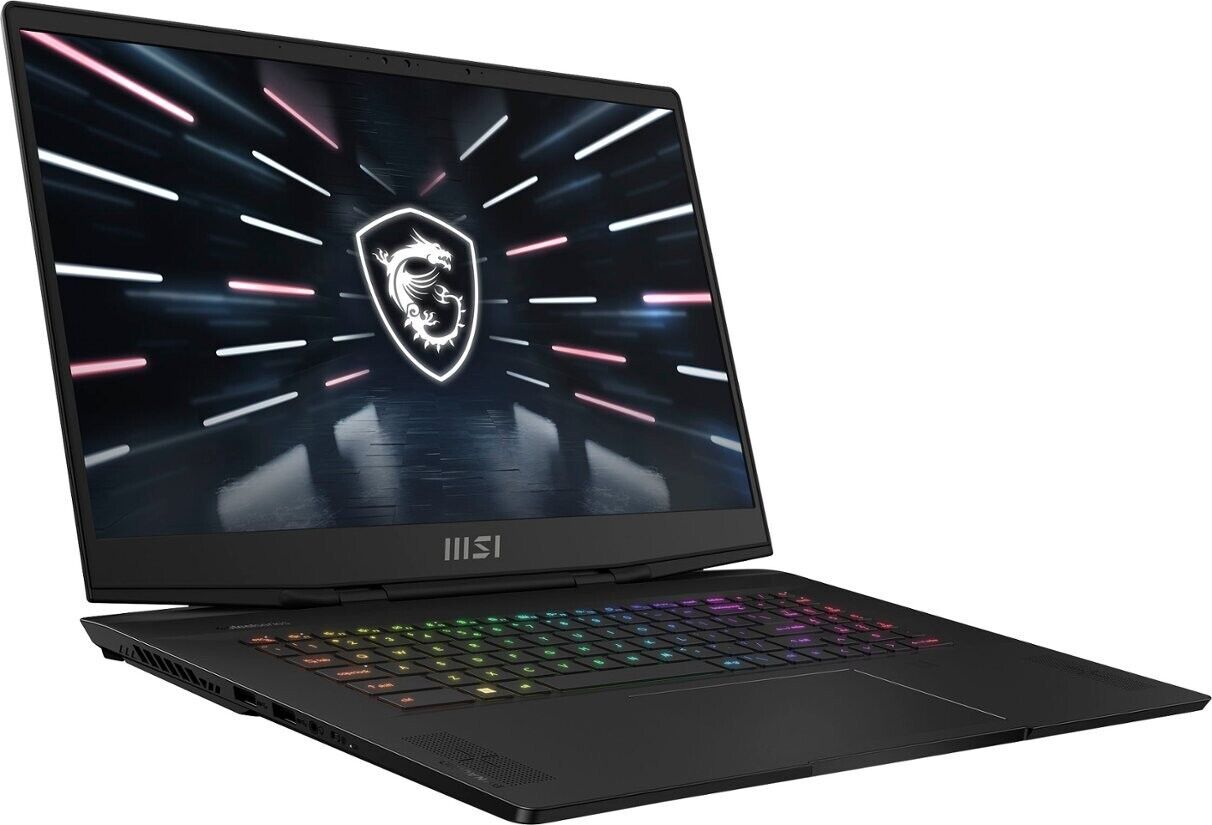 MSI GS77 Stealth 17.3" Intel Core i7 GeForce RTX 3060 1TB SSD 16GB RAM Laptop